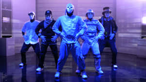 Jabbawockeez Blue Clothing Desktop Wallpaper