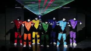 Jabbawockeez Colorful Costumes Stage Wallpaper