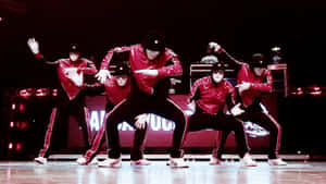 Jabbawockeez Pink Clothes Stage Wallpaper