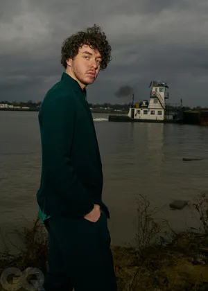 Jack Harlow At Lake Wallpaper