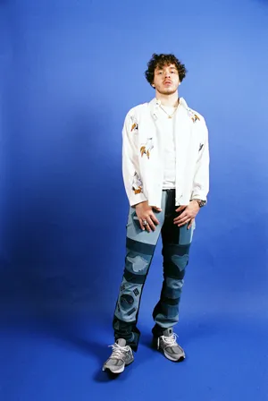 Jack Harlow Full Body Portrait Wallpaper