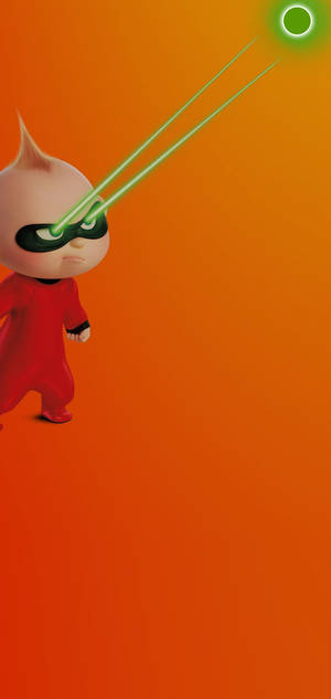 Jack Jack Green Laser Eye Wallpaper