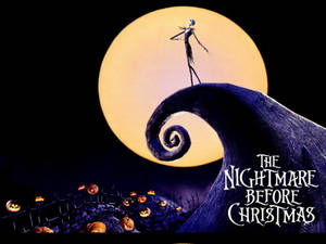 Jack Skellington, The Pumpkin King Of Halloween Town Wallpaper