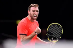 Jack Sock Fist Pump Wallpaper