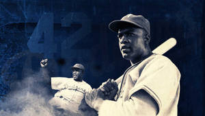 Jackie Robinson Digital Art Wallpaper