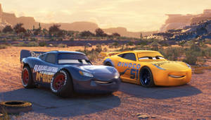 Jackson And Cruz Cars 3 Wallpaper