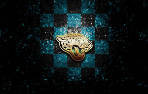 Jacksonville Jaguars Checkered Wall Wallpaper