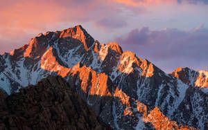 Jagged Mountain Macbook Pro 4k Wallpaper