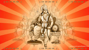 Jai Shree Ram Hd Rays Wallpaper