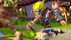 Jak 2 Running Jak And Daxter Wallpaper