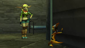 Jak 3 Daxter And Tess Wallpaper