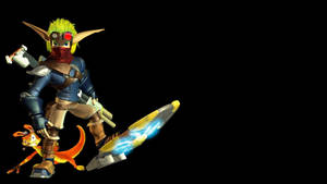 Jak 3 Jak And Daxter In Black Wallpaper