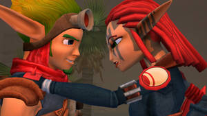 Jak And Ashelin Jak 3 Wallpaper