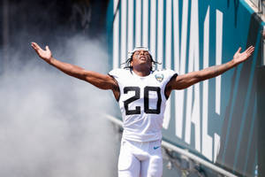 Jalen Ramsey Confident Pose Wallpaper