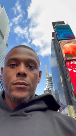 Jamahal Hill In New York City Wallpaper
