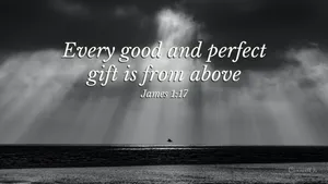 James 1:17 Versed Wallpaper