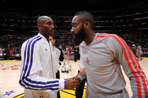 James Harden And Kobe Bryant Wallpaper