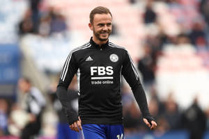 James Maddison Happy Entrance Wallpaper