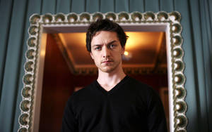 James Mcavoy Posing In A Still Cut Scene Wallpaper