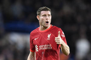 James Milner Thumbs Up Wallpaper