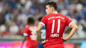 James Rodriguez Number 11 Jersey Wallpaper