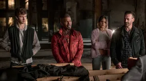 Jamie Foxx As His Iconic Role, Bats, In The Hit Movie