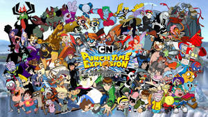 Jampacked Cartoon Network Characters Wallpaper