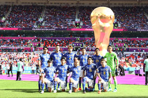 Japan National Football Team Costa Rica Match Wallpaper