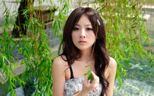 Japanese Cute Women Wallpaper