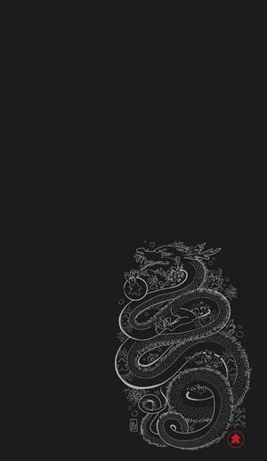 Japanese Dragon Aesthetic Wallpaper