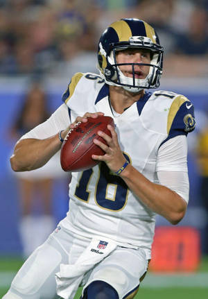 Jared Goff Football Skills Wallpaper