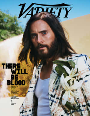 Jared Leto Posing In A Stylish Attire Wallpaper