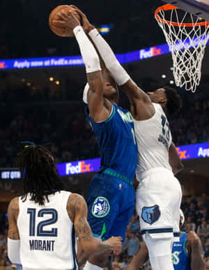 Jaren Jackson Jr. Vs Jarred Vanderbilt Wallpaper