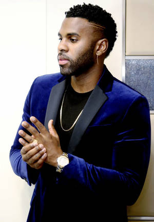 Jason Derulo Blue Tuxedo Wallpaper