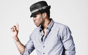 Jason Derulo Fedora Hat Wallpaper