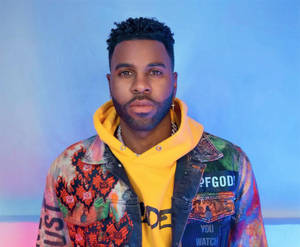 Jason Derulo Printed Jacket Wallpaper