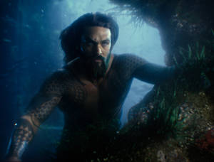 Jason Momoa Aquaman Underwater Wallpaper