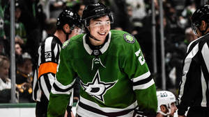 Jason Robertson Nhl Top Goal Scorer Wallpaper