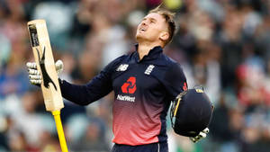 Jason Roy Nat West Cricket Uniform Wallpaper