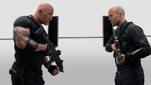 Jason Statham And Dwayne Johnson Wallpaper