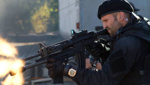 Jason Statham Sniper Shooting Wallpaper