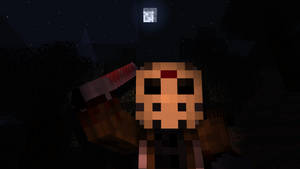 Jason Voorhees Minecraft Wallpaper