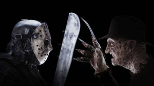 Jason Voorhees Vs. Freddy Krueger Wallpaper