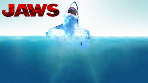 Jaws Takes A Leap Wallpaper