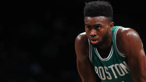 Jaylen Brown In Black Wallpaper