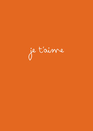 Je T'aime Love Quotes Wallpaper