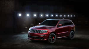 Jeep Trackhawk Minimal Lights Wallpaper