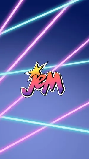 Jem And The Holograms Logo Wallpaper