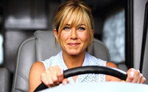 Jennifer Aniston Driving Millers Movie Wallpaper