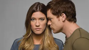 Jennifer Carpenter On The Set Of Dexter Wallpaper
